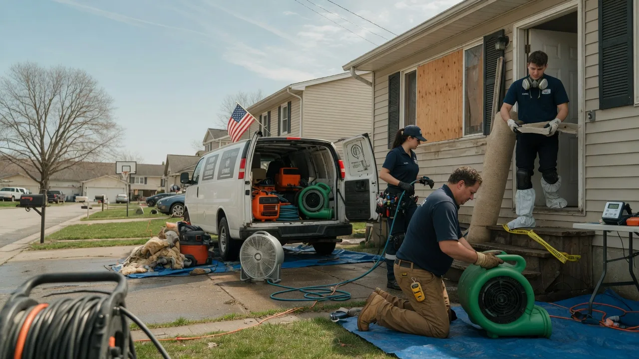 Water Damage Restoration in Bryson, TX near me